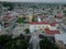 Aerial View of Papantla's Center with Iconic Church