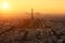 Aerial view of Paris (France)