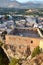 Aerial view of part of the castle of SalobreÃ±a