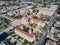 Aerial view of the Pasadena City Hall