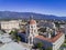 Aerial view of the Pasadena City Hall