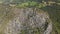 Aerial view of peak Mt Cooroora on Sunshine Coast, Australia