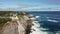 Aerial view of Pemaquid Point Light