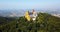 Aerial View Of Pena Palace Sintra, Portugal