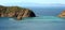 Aerial view of Peninsula Papagayo in Guanacaste Costa Rica, tropical beach paradise