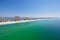 An Aerial View of Pensacola Beach, Florida USA