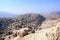 Aerial view of Petra, Jordan