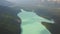 Aerial view of Peyto Lake, Banff National Park, Canada