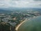 Aerial view of Phu Quoc coastline