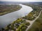 Aerial View of Pike Lake, Saskatchewan