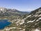 Aerial view of Pirin Mountain near Popovo Lake, Bulgaria