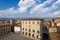 Aerial view of Pistoia Tuscany Italy