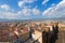 Aerial view of Pistoia Tuscany Italy