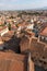 Aerial view of Pistoia Tuscany Italy