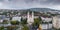 Aerial view of Piusz Church