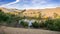 Aerial view of a pond in Garin Dry Creek Pioneer Reginal Park