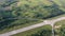 Aerial View, Ponikve Airport Runway, Serbia. Demolished During NATO Bombing 1999