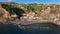 Aerial view of Ponta do Sol, Madeira island. Cozy