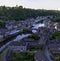 Aerial view of Port of Dinan - Dinan, France