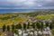 Aerial view of Port Fairy, Australia