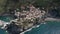 Aerial view of the Port of Vernazza, Cinque Terre, Italy