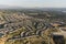 Aerial View of Porter Ranch Streets in Los Angeles