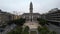 Aerial view of Porto City Hall on Liberdade Square, Porto