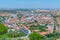 Aerial view of Portuguese town Elvas