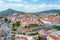 Aerial view of Portuguese town Portalegre