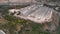 Aerial view of power station in jerusalem Israel