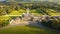 Aerial view. Powerscourt gardens. Wicklow. Ireland