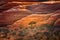 Aerial view on the Private Arch in the Arches National Park