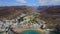 Aerial View of Puerto Mogan Town on Gran Canaria