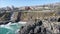 Aerial view of Punta Angeles Lighthouse at in Chile