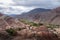 Aerial view of Purmamarca town - Purmamarca, Jujuy, Argentina