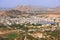 Aerial view of Pushkar city, India