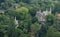 Aerial view of Quinta da Regaleira, Sintra, Portugal