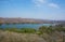 Aerial view of Ranthambhore forest from fort