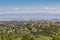 Aerial view of Redwood City, Silicon Valley, San Francisco bay, California