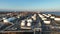 Aerial View of Refinery Tanks along Delaware River