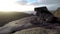 Aerial view of remarkable rocks