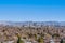 Aerial view of Reno, Nevada cityscape.