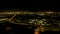 Aerial View of Reno Nevada at night