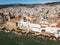 Aerial view of residence district in town Sitges, Spain