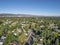 Aerial view of residential area in Fort Collins