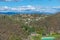 Aerial view of residential houses at Launceston, Tasmania