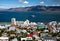 Aerial view of Reykjavik, capital of Iceland