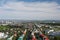 Aerial view of Reykjavik from the Hallgrimskirkja church, Iceland