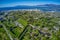 Aerial View of Reykjavik, The Rapidly Growing Urban Metro of Iceland