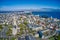 Aerial View of Reykjavik, The Rapidly Growing Urban Metro of Iceland